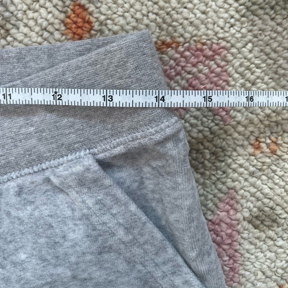 Juicy Couture Grey Velour Sweat Pants - Picture 7 of 7